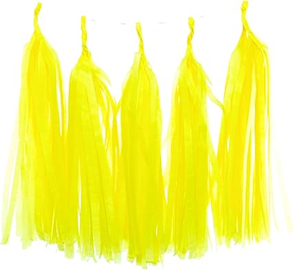 Yellow tassel garland Clearance