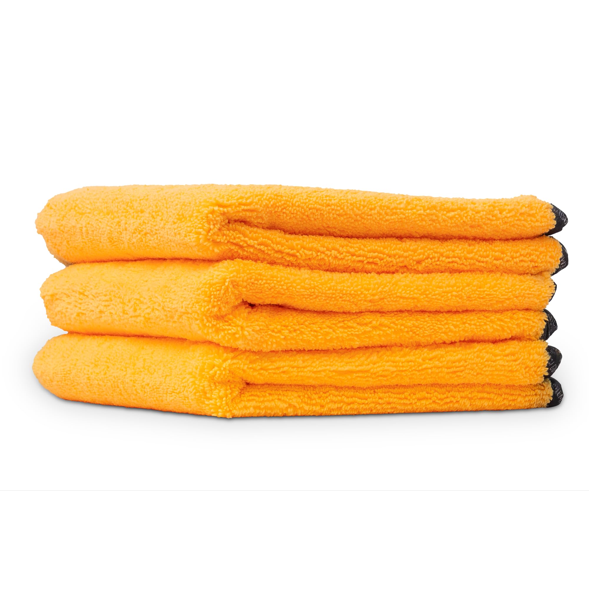 Chemical Guys, Microfiber Drying Chamois, Gold, 24 x 16 in, 3 Pack Towels