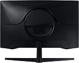 Samsung Odyssey G55 LC27G55TQWUXEN 27" 1440p QHD 144Hz 1ms Curved Gaming Monitor view 2
