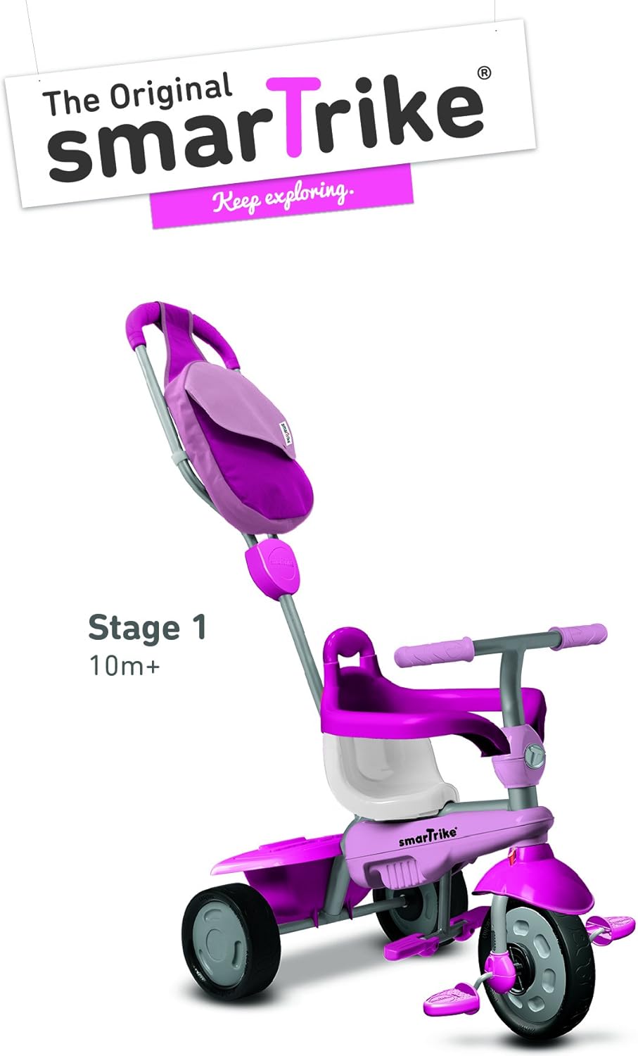 smartrike 4 in 1 vanilla tricycle