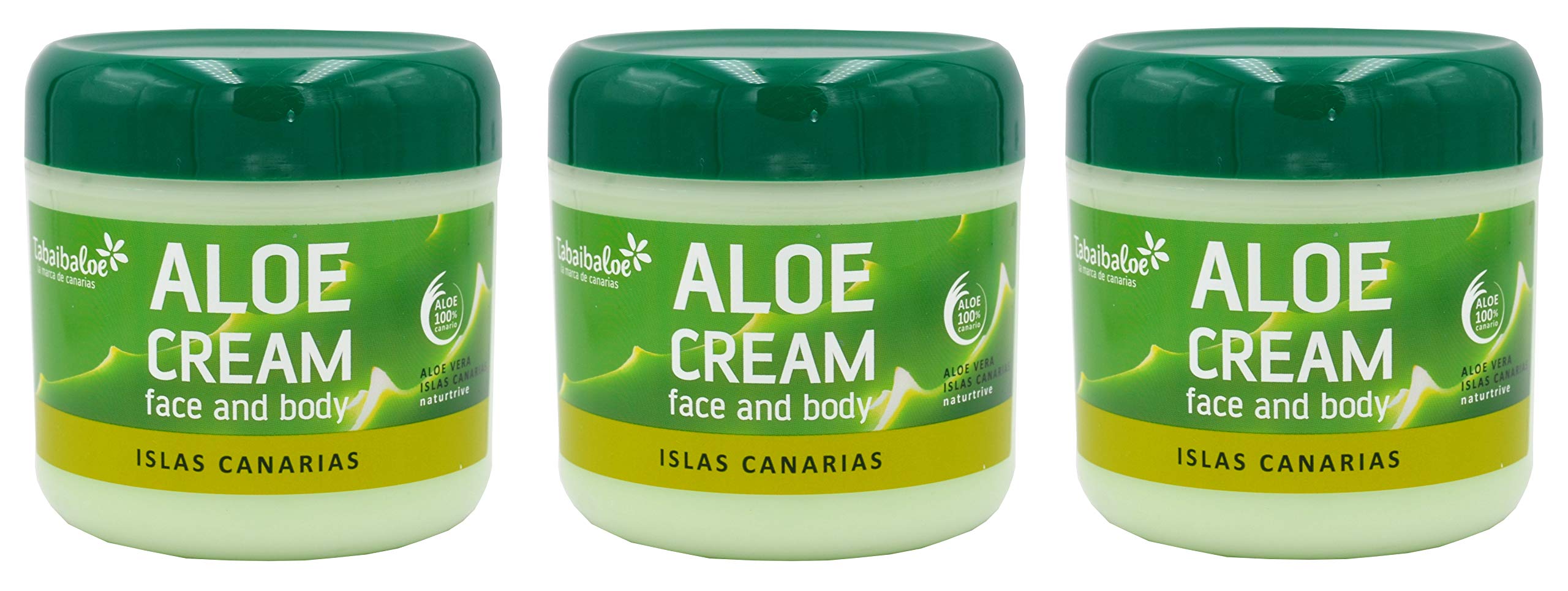 Tabaiba Face Cream and Body Aloe Vera x 3 Units