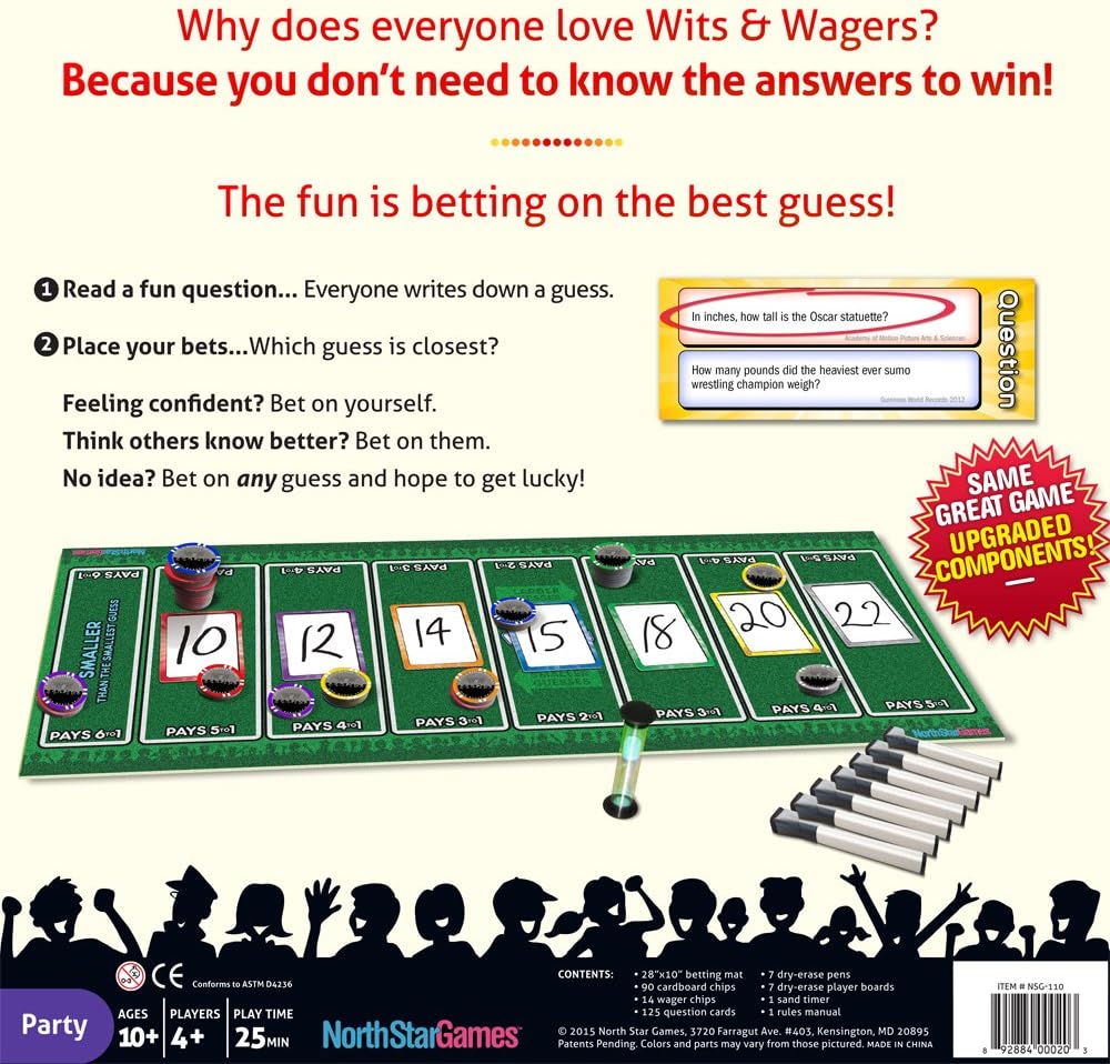 wits & wagers board game
