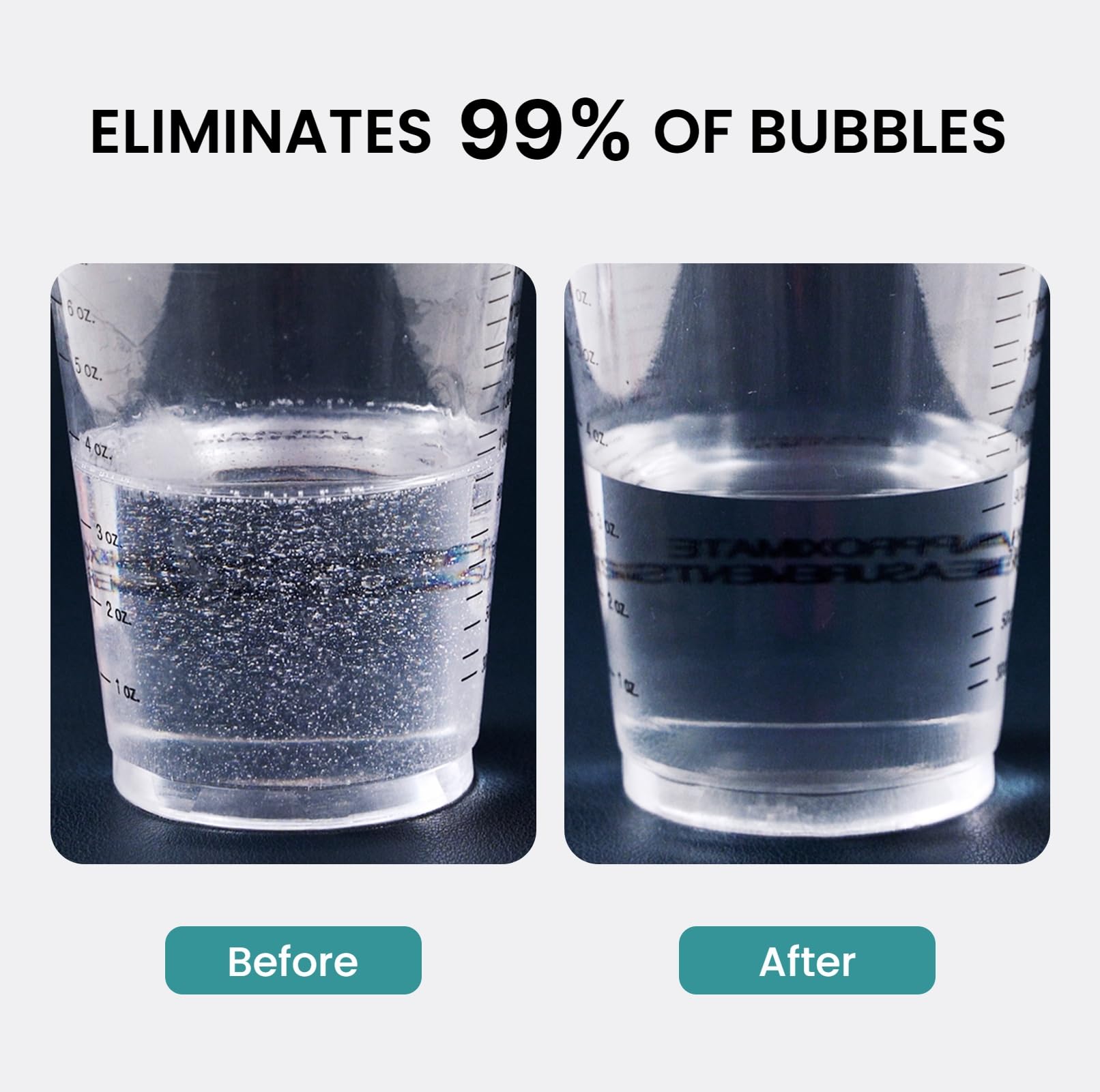 Resiners Resin Bubble Remover, Quickly Remove Bubble Within 9 Mins, 95kPa Vacuum Degassing Chamber, Airless Bubble Removing Machine for Epoxy, UV Resin Casting, Silicone Mold, Jewelry Making