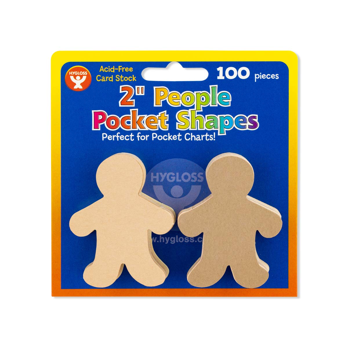 Photo 1 of ***FACTORY SEALED***Hygloss Products People Paper Cut Outs Culturally Diverse Family, Cardstock, 2" Mini, 100 ct, 2-Inch, Assorted