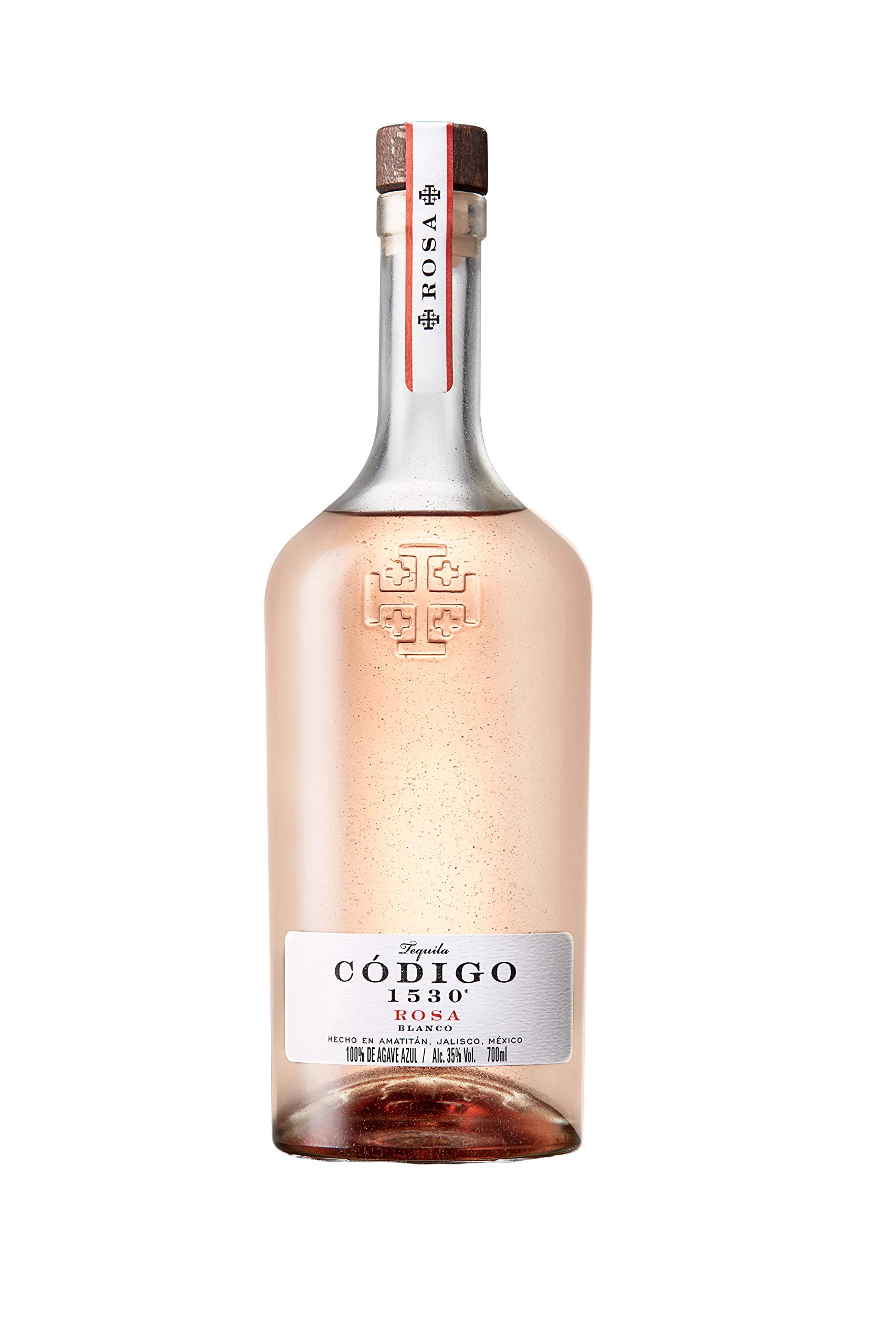 Sponsored Ad – Código 1530 Rosa Blanco Ultra-Premium Tequila, Award-winning, 100 Percent Blue Weber Agave, 70cl/700ml, 35 Percent ABV