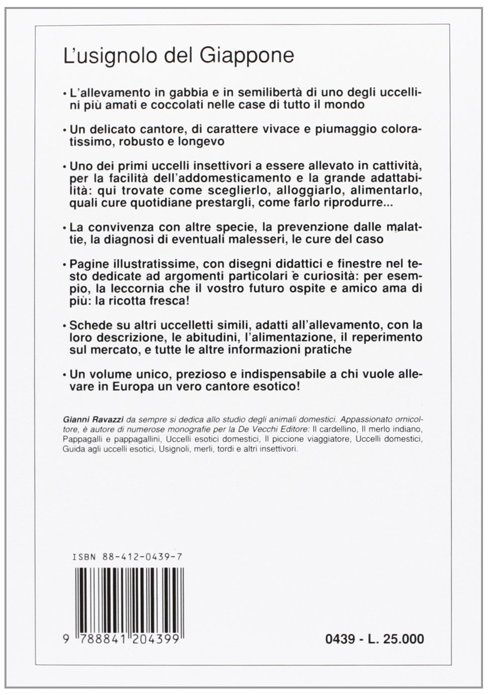Amazon L usignolo del Giappone Gianni Ravazzi Libri 71jt9gXQ7YL