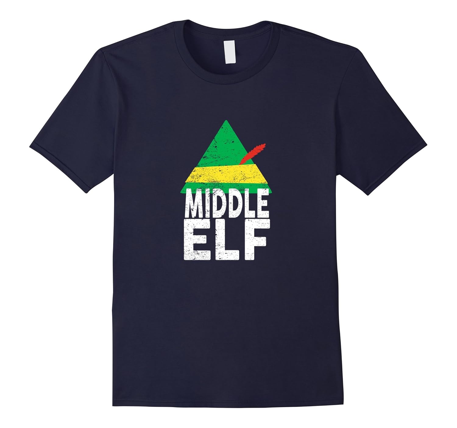 Middle ELF Christmas Season Matching Pajamas Funny Tshirt-ANZ