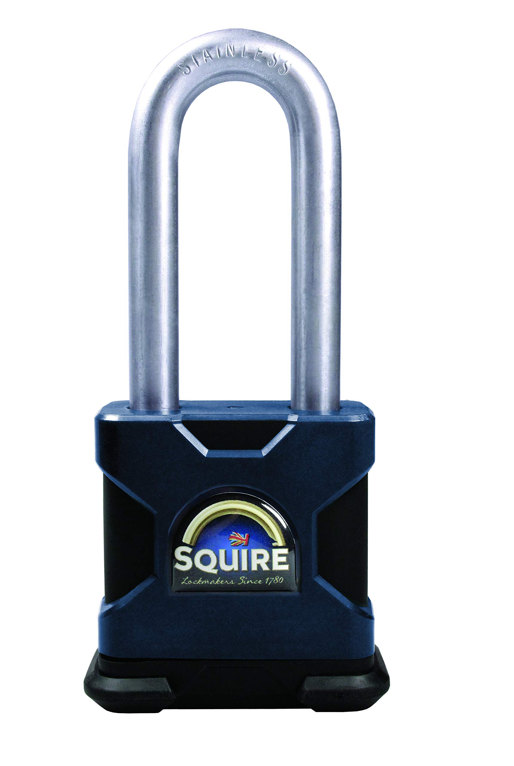 Henry Squire Stronghold 6 Pin S Cylinder Steel Padlock, 50 mm (Length)