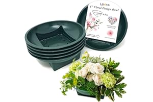 Floral Design Bowl 6 Pcs for Flower Arrangements by LifeStyle Channel