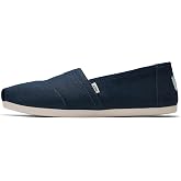 TOMS Women's Alpargata Classic Slip-On Espadrille, Textile Upper | Lightweight, casual, everyday slip-on with a textured, boho feel, approx 1/2" heel