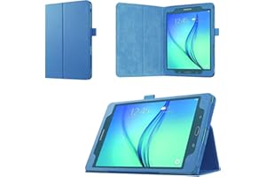 Asng for Samsung Galaxy Tab A 8.0 2015 Case - Slim Folding Cover Case with Auto Wake/Sleep and Stylus Pen Loop for Galaxy Tab