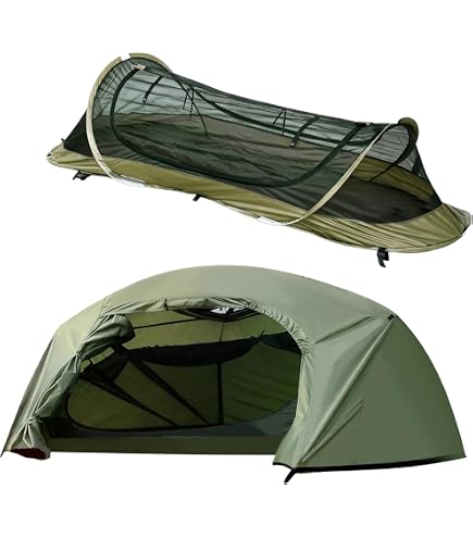 Amazon.com : Bivi Tent + Compression Bag Italian Camo Defcon 5 for