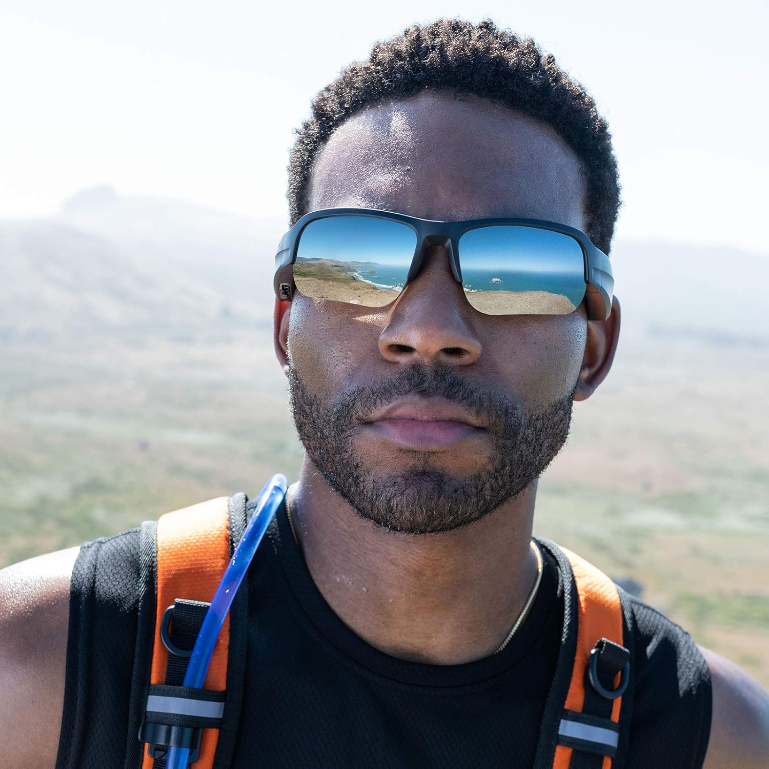 Bose Frames Tempo - Sports Sunglasses with Polarized Lenses & Bluetooth Connectivity - Black: Electronics