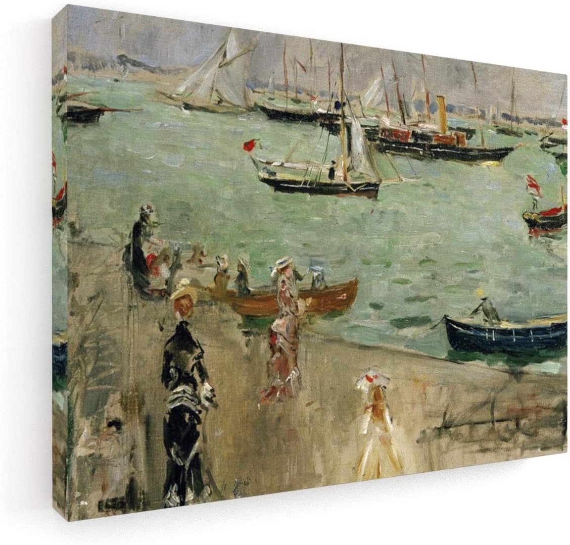Berthe Morisot Harbour scene Isle of Wight 31,50" x