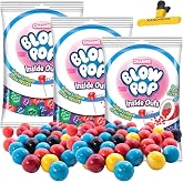 KANDYRIFIK BLOW POPS | Charms Blow Pop Gumballs Candy, INSIDE OUTS, 7oz - (3 PACK)