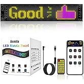Taxi Sign 14.7 x 3.6 inch, Flexible LED Display Light, Christmas Car Decor, Programmable Scrolling LED Light Signs for Windshield, Rear Window and Side Window