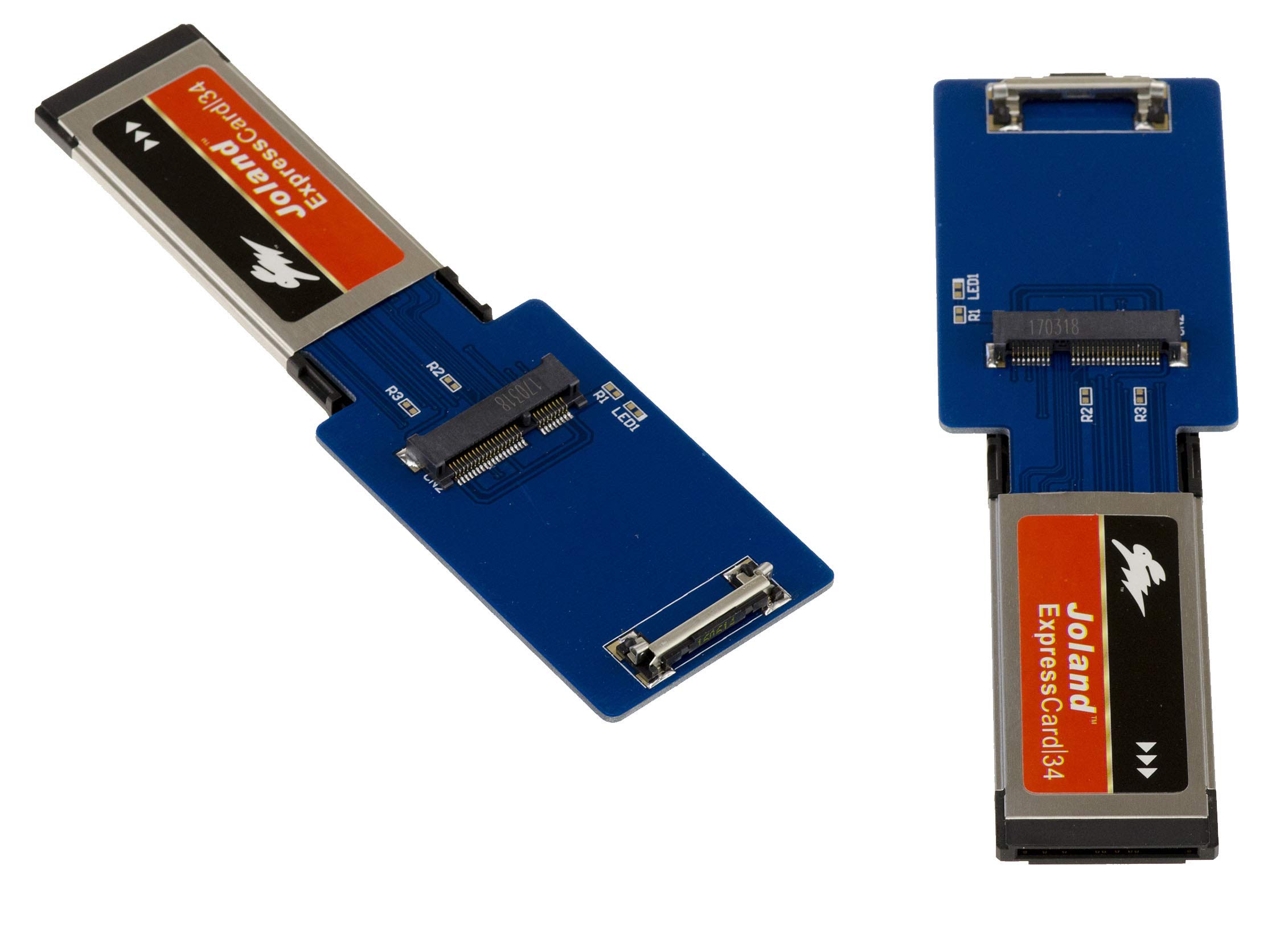 KALEA-INFORMATIQUE Express Card (ExpressCard 34mm) for mPCIe Mini PCIe card