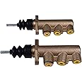 HOLDWELL 2PCS Brake Master Cylinder 3614780M91 compatible with Massey Ferguson Tractors 362 365 375 383 390 390T 393 396 398 399
