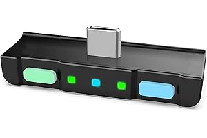 HomeSpot Bluetooth 5.0 Audio Transmitter Adapter with USB C APTX Low Latency for Nintendo Switch Lite Compatible with AirPods PS5 Bose Sony and Bluetooth Headphones Animal Crossing Themed Colors