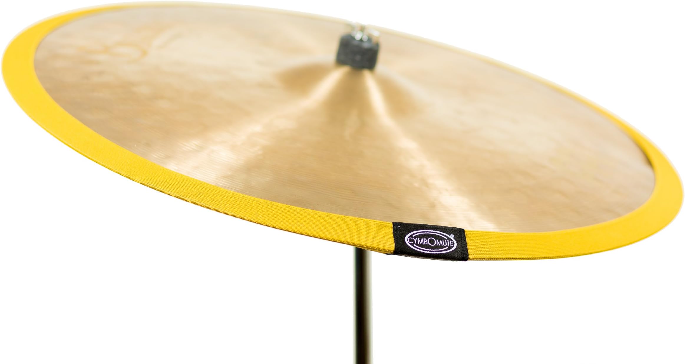 Cymbomute 24 inch cymbal mute. White