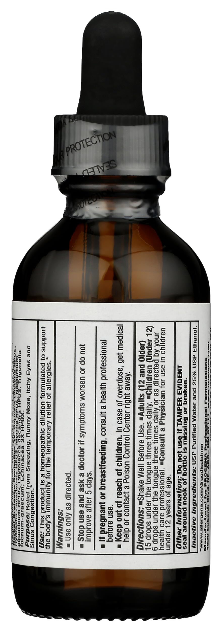 PROGENA - Allergena Mold Mix - Allergy Relief Drops (2 FL Ounce)