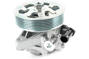 DAYSYORE Power Steering Pump with Pulley 21-5341 Fits for 2003-2005 Honda-Accord EX/LX/DX 2.4L, Replace OE 215341, 56110-RAA-A01 96-5341