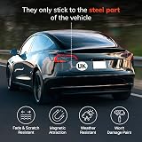 ZAVIA Magnetic Car Badge Europe Pack of 2 178x133mm Waterproof view 3