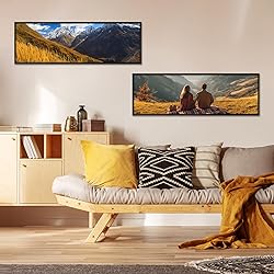 DOAI ART 12x36 Poster Frame 2 Pack, Black 12 x 36