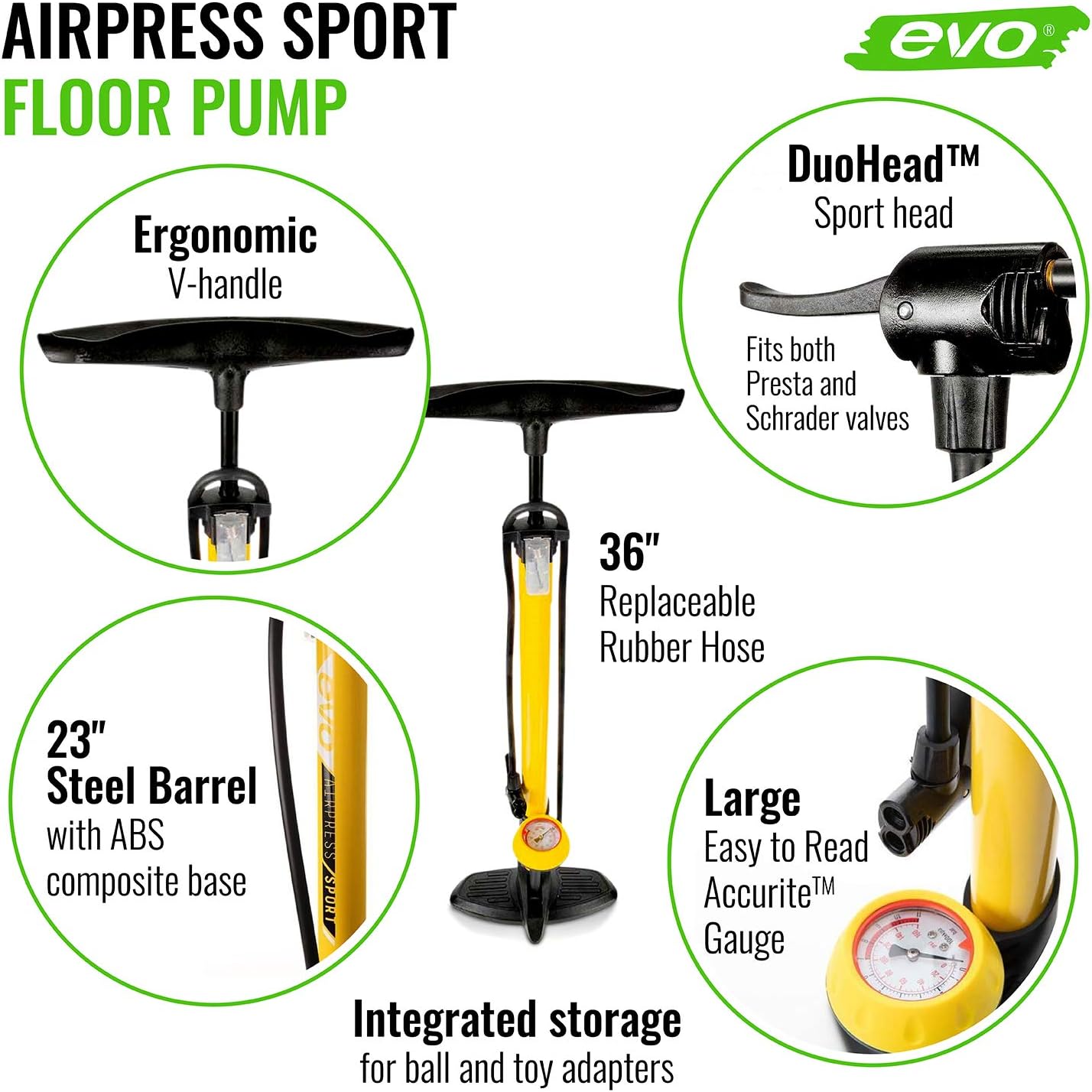 evo bike pump