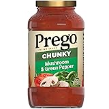 Prego Chunky Mushroom and Green Pepper Pasta