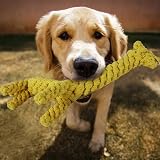 MEKEET Giraffe Dog Chew Rope Toy for Small Medium Dogs Teething Ball view 3
