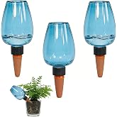 DHSUN Self Watering Globes for Indoor Plants, Water Bulbs,Plant Bulbs for Watering 3-Pack, Slow Design, Indoors and Outdoors Plant Care
