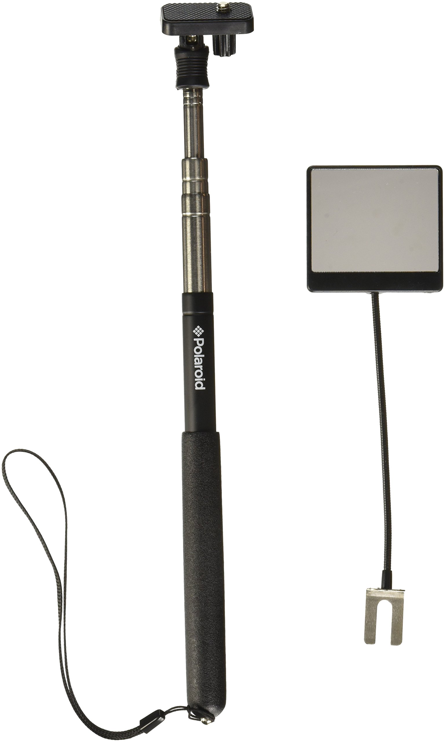 Polaroid Camera Extender Self Portrait Handheld Monopod With Mirror, Extends to 37 -Inch