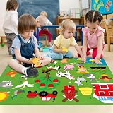 WATINC Solar System Felt Story Board Educational Toy Montessori Preschool Kit view 5