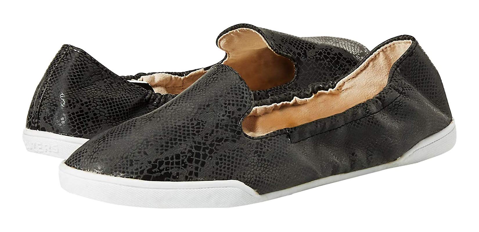 FITKICKSKruzers Slip-On Sneaker Shoe, Black, Small