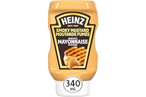 Heinz Smoky Mustard Mayonnaise Style Sauce, 340 mL Bottle