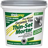 Custom Building Products SimpleSet Gray Thin-Set Mortar 1 qt.