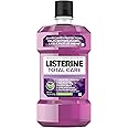 Listerine Total Care Anticavity Fluoride Mouthwash, 6 Benefits in 1 Oral Rinse Helps Kill 99% of Bad Breath Germs, Prevents C