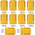 10 Pack Battery Holder Compatible wtih Dewalt 20V 60V Battery Mounts Dock Holder Fits DCB200 DCB203 DCB205 DCB206 Batteries(Y