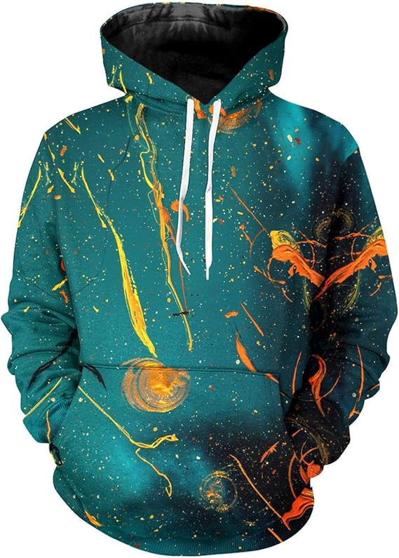 DIESEL Mens S AGNES BRO SWEAT Hoodie Pullover Fleece Hooded Sweatshirt