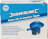 Silverline Butane Clip-On Regulator 1.5kg/hr 29mbar 21 mm Calor Flogas view 2