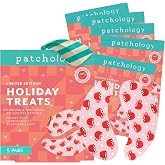 Patchology Holiday Treats Hot Cocoa Inspired Under Eye Patches | Caffeine Eye Patches | Cocoa Butter Hydration | Cooling Eye Patches | Marshmallow Root To Smooth | Stocking Stuffer