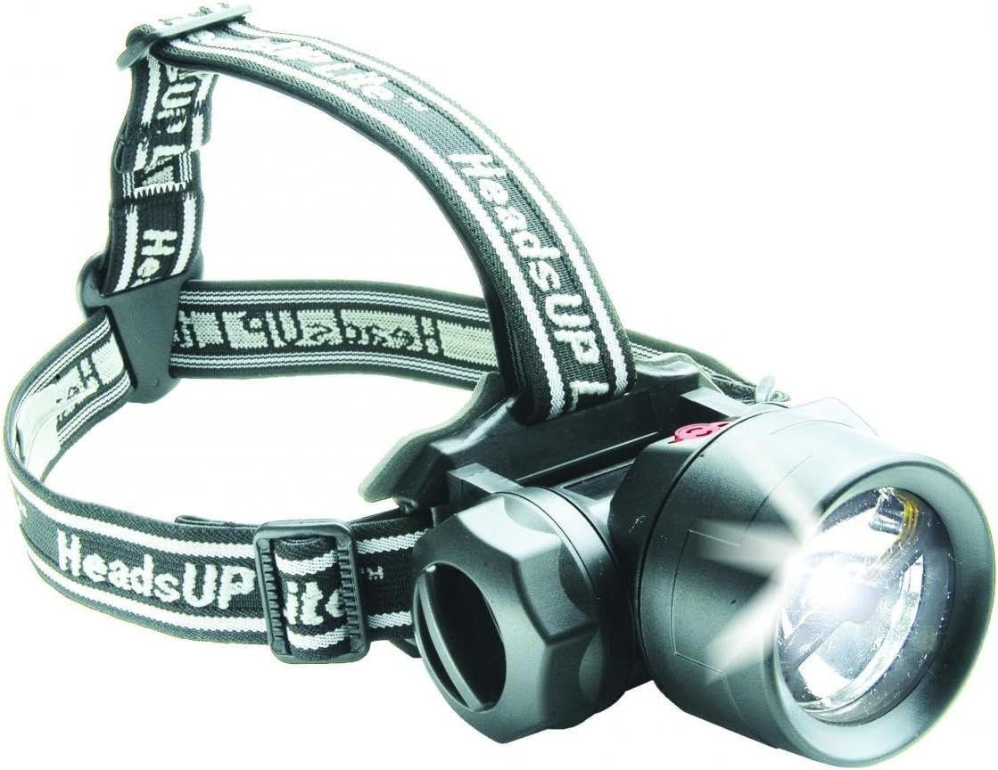Peli 2680/030/110E Headlight, Black, 24.1 x 23.4 x 6.5 cm