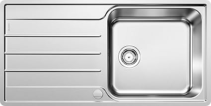Blanco 523035 LEMIS XL 6 S-IF Küchenspüle, Edelstahl Bürstfinish, 60 cm Unterschrank
