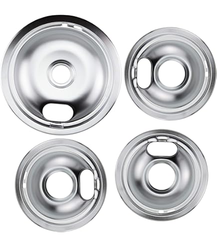 GE / Hotpoint Electric Range Drip Pan (WB31T10011 / WB32X10014) - 8-inch Chrome - New