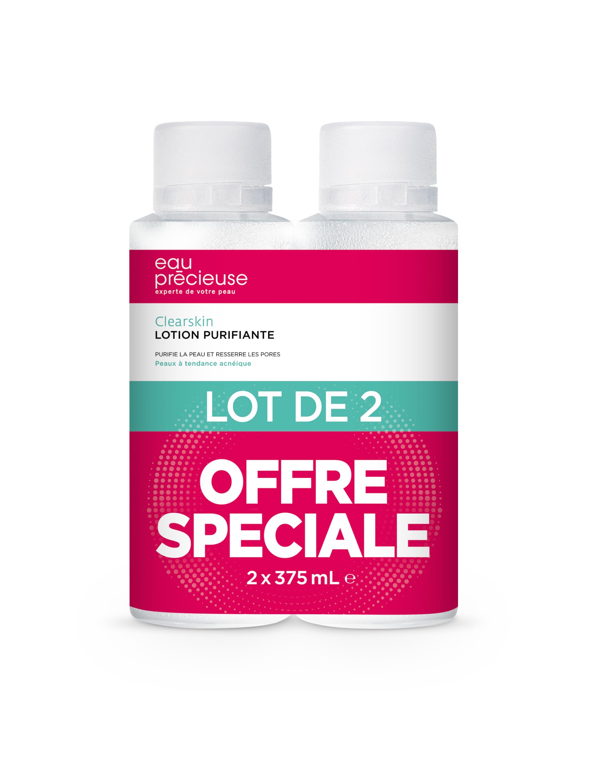 Eau Précieuse Clearskin Purifying Lotion 2 x 375ml