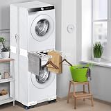 NIUXX Universal Stacking Kit for Washer Dryer 56-69 cm Adjustable Shelf view 8