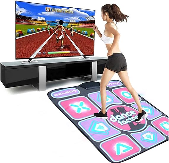One Person Dance Mat for Kids Adults,NonSlip Wireless Dancer Step Pads