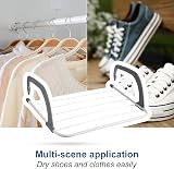 Rainberg 5 Bar Radiator Clothes Airer Rack, Foldable Adjustable Arms view 3