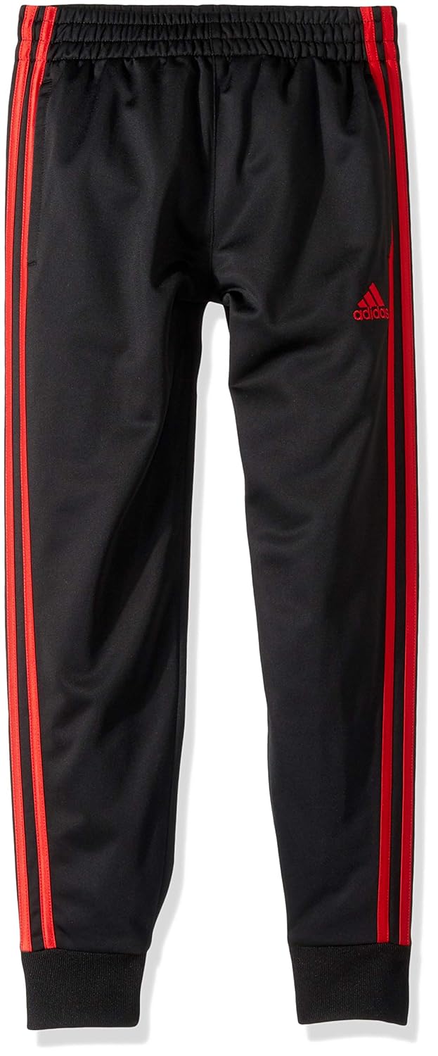 Adidas red and black joggers Clearance